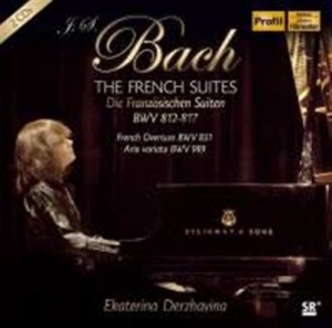 Bach J S - The French Suites i gruppen Externt_Lager / Naxoslager hos Bengans Skivbutik AB (1833262)