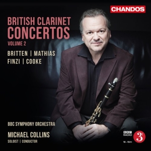 Britten / Cooke / Finzi / Mathias - British Clarinet Concertos, Vol. 2 i gruppen CD / Klassiskt hos Bengans Skivbutik AB (1840147)