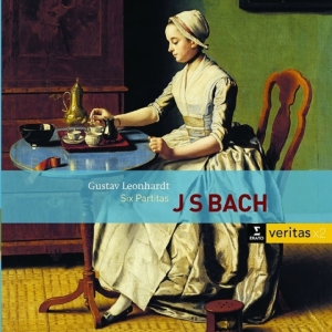Gustav Leonhardt/Gerd Berg - Bach: 6 Partitas Bwv 825-830 i gruppen CD / Klassiskt hos Bengans Skivbutik AB (1846441)