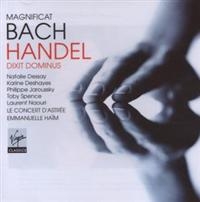 Emmanuelle Haïm Le Concert D' - Handel: Dixit Dominus & Bach: i gruppen CD / Klassiskt hos Bengans Skivbutik AB (1846786)