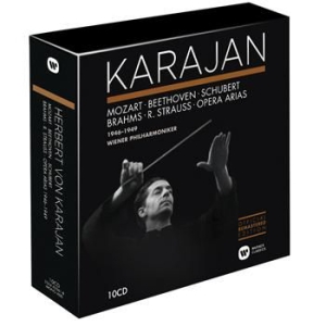 Herbert von Karajan - The Vienna Philharmonic Record i gruppen CD / Klassiskt hos Bengans Skivbutik AB (1846851)