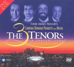 Luciano Pavarotti Plácido Dom - The 3 Tenors In Concert 1994 i gruppen CD / Klassiskt,Pop-Rock hos Bengans Skivbutik AB (1847222)