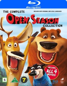Movie - Open Season 1-4 Box Bd S-T i gruppen FILM / Film Blu-ray hos Bengans Skivbutik AB (1848397)