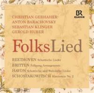 Beethoven / Britten / Haydn - Folkslied i gruppen Externt_Lager / Naxoslager hos Bengans Skivbutik AB (1871649)
