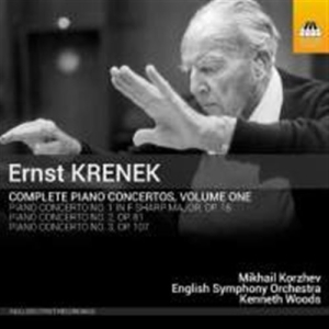 Krenek Ernst - Complete Piano Concertos, Vol. 1 i gruppen Externt_Lager / Naxoslager hos Bengans Skivbutik AB (1874077)