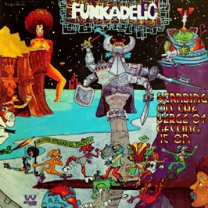 Funkadelic - Standing On The Verge.. (Rödblå Vin i gruppen VINYL / RNB, Disco & Soul hos Bengans Skivbutik AB (1874197)