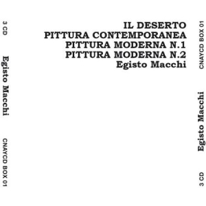 Macchi Egisto - Il Desrto/Pittura Comt./Pittura Mod i gruppen CD / Pop hos Bengans Skivbutik AB (1874339)