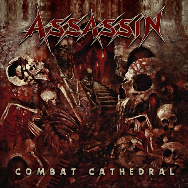 Assassin - Combat Cathedral (+Cd) i gruppen VINYL / Toppsäljare hos Bengans Skivbutik AB (1882878)