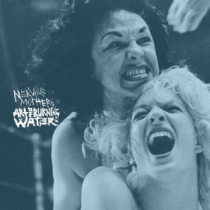 Nervous Mothers/Art Of Burning Wate - Split i gruppen VINYL / Rock hos Bengans Skivbutik AB (1883898)