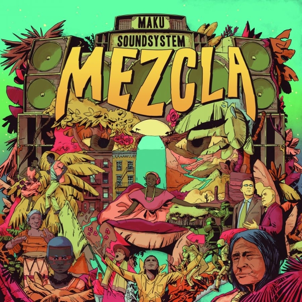 M.A.K.U. Soundsystem - Mezcla i gruppen VINYL / Worldmusic/ Folkmusik hos Bengans Skivbutik AB (1891222)