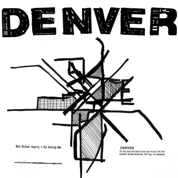 Hagerty Neil Michael & The Howling - Denver i gruppen VINYL / Toppsäljare hos Bengans Skivbutik AB (1894541)