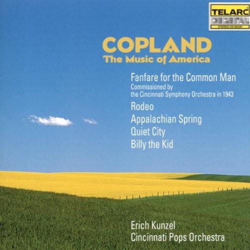 Cincinnati Pops Orch/Kunzel - Copland: The Music Of America i gruppen CD / Pop hos Bengans Skivbutik AB (1901949)