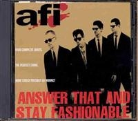Afi - Answer That And Stay Fashionab i gruppen VINYL / Pop-Rock hos Bengans Skivbutik AB (1902606)