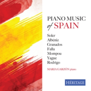 Garzon Maria - Piano Music Of Spain i gruppen CD / Pop-Rock hos Bengans Skivbutik AB (1908106)