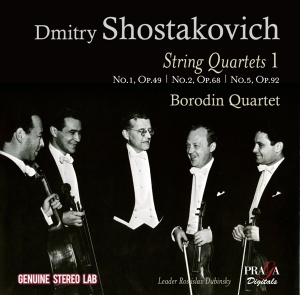 Borodin Quartet - String Quartets 1 i gruppen CD / Klassiskt,Övrigt hos Bengans Skivbutik AB (1908180)