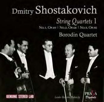 ShostakovichSatring Quartets 1 - Brodon Quartet i gruppen CD / Pop hos Bengans Skivbutik AB (1908180)
