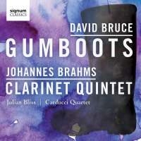 Brahms / Bruce - Clarinet Quintet / Gumboots i gruppen Externt_Lager / Naxoslager hos Bengans Skivbutik AB (1908207)