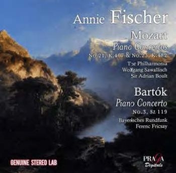 Mozart/Bartok:Piano Concertos - Annie Fischer/Bavarian Radio Orch. i gruppen CD / Toppsäljare hos Bengans Skivbutik AB (1911027)