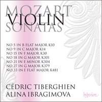 Mozart W A - Violin Sonatas i gruppen Externt_Lager / Naxoslager hos Bengans Skivbutik AB (1911051)