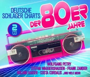 Blandade Artister - Deutsche Schlager Charts - 80's i gruppen CD / Pop hos Bengans Skivbutik AB (1916578)