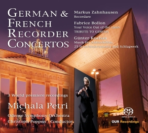 Markus Zahnhausen Günter Kochen - German And French Recorder Concerto i gruppen Externt_Lager / Naxoslager hos Bengans Skivbutik AB (1921153)