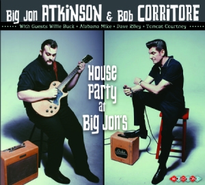 Atkinson Big Jon & Bob Corritore - House Party At Big Jon's i gruppen CD / Jazz/Blues hos Bengans Skivbutik AB (1921680)