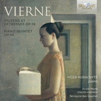 Vierne Louis - Spleens Et Détresses / Piano Quinte i gruppen Externt_Lager / Naxoslager hos Bengans Skivbutik AB (1923030)