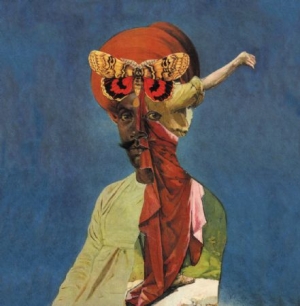 Blood Stereo/Hair & Treasure - Split Lp i gruppen VINYL / Rock hos Bengans Skivbutik AB (1925961)