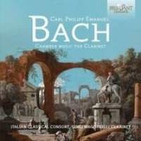 Bach C P E - Chamber Music For Clarinet i gruppen Externt_Lager / Naxoslager hos Bengans Skivbutik AB (1926904)