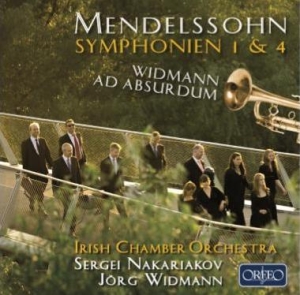 Mendelssohn Felix - Symphonies No. 1 & 4 i gruppen Externt_Lager / Naxoslager hos Bengans Skivbutik AB (1927388)