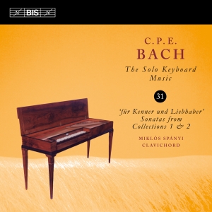 Bach C P E - Solo Keyboard Music, Vol. 31 i gruppen Externt_Lager / Naxoslager hos Bengans Skivbutik AB (1927390)