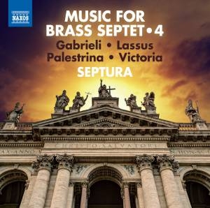 Gabrieli / Lassus / Palestrina / Vi - Music For Brass Septet, Vol. 4 i gruppen Externt_Lager / Naxoslager hos Bengans Skivbutik AB (1946636)
