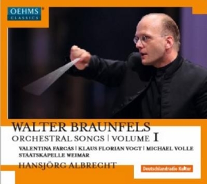 Braunfels Walter - Orchestral Songs, Vol. 1 i gruppen Externt_Lager / Naxoslager hos Bengans Skivbutik AB (1947621)
