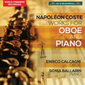Coste Napoléon - Works For Oboe & Piano i gruppen Externt_Lager / Naxoslager hos Bengans Skivbutik AB (1947629)