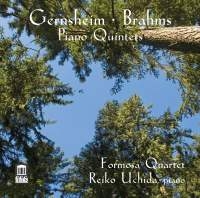 Brahms / Gernsheim - Piano Quintets i gruppen Externt_Lager / Naxoslager hos Bengans Skivbutik AB (1947631)