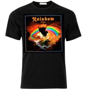 Rainbow - Rainbow T-Shirt Rising i gruppen ÖVRIGT / Merchandise hos Bengans Skivbutik AB (1951188)