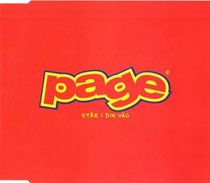 Page - Står I Din Väg i gruppen MUSIK / CD-Singel / Pop-Rock hos Bengans Skivbutik AB (1951626)