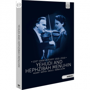 Yehudi Menuhin - Yehudi And Hephzibah Menuhin i gruppen MUSIK / DVD Audio / Klassiskt hos Bengans Skivbutik AB (1954081)