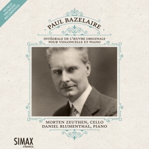 Bazelaire Paul - Complete Works For Cello & Piano i gruppen Externt_Lager / Naxoslager hos Bengans Skivbutik AB (1967914)