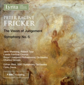 Fricker Peter Racine - Symphony No. 5 / The Vision Of Judg i gruppen CD / Klassiskt hos Bengans Skivbutik AB (1967918)