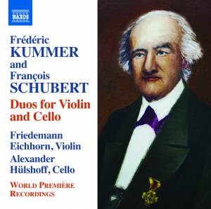 Kummer Frédéric / Schubert Franco - Duos For Violin & Cello i gruppen Externt_Lager / Naxoslager hos Bengans Skivbutik AB (1967945)