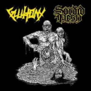 Gluttony / Sordid Flesh - Split i gruppen CD / Hårdrock/ Heavy metal hos Bengans Skivbutik AB (1976265)