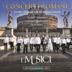 Corelli / Geminiani / Locatelli - Concerti Romani i gruppen Externt_Lager / Naxoslager hos Bengans Skivbutik AB (1978028)