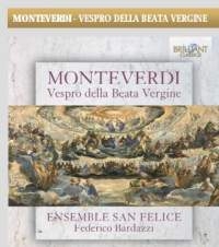 Monteverdi Claudio - Vespro Della Beata Vergine i gruppen Externt_Lager / Naxoslager hos Bengans Skivbutik AB (1983167)