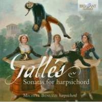 Gallés José - Sonatas For Harpsichord i gruppen Externt_Lager / Naxoslager hos Bengans Skivbutik AB (1983170)