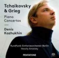 Grieg / Tchaikovsky - Piano Concertos i gruppen MUSIK / SACD / Klassiskt hos Bengans Skivbutik AB (1983188)