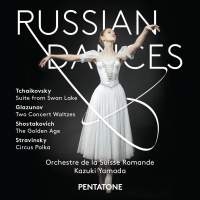 Glazunov / Stravinsky / Tchaikovsky - Russian Dances i gruppen MUSIK / SACD / Klassiskt hos Bengans Skivbutik AB (1983199)