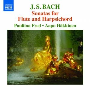 Bach J S - Sonatas For Flute & Harpsichord i gruppen Externt_Lager / Naxoslager hos Bengans Skivbutik AB (2003502)