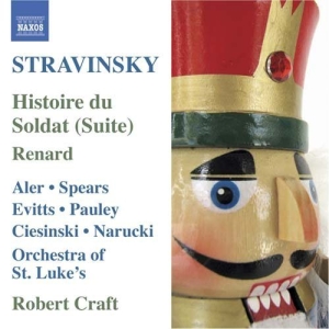 Stravinsky - The Soldiers Tale i gruppen Externt_Lager / Naxoslager hos Bengans Skivbutik AB (2006038)