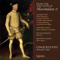 Various: Cinquecento - Music For The Court Of Maximilian i gruppen Externt_Lager / Naxoslager hos Bengans Skivbutik AB (2006059)